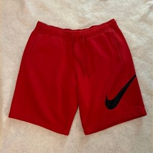 L, Nike super soft/plush shorts